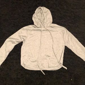 Gray hoodie